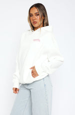 Small Joys Oversized Hoodie White