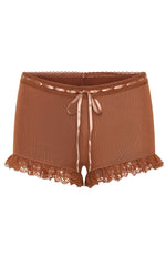 Wasn't Meant To Be Booty Shorts Chocolate