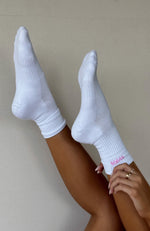 WFA Socks White/Pink