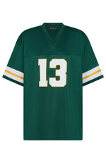 Friday Night Lights Oversized Jersey Dark Green