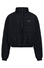 Courchevel Long Sleeve Zip Front Puffer Black