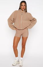 Up The Hill Sweater Caramel