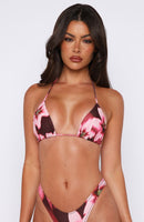 Golden Hour Bikini Top Blossom Cocoa