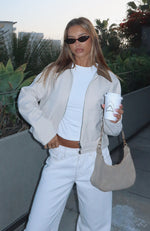 You Told Me Jacket Beige