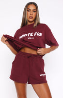 Offstage Lounge Shorts Red Velvet