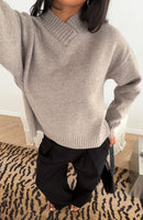 Adelaide Knit Sweater Taupe
