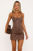 Love Note Bustier Chocolate