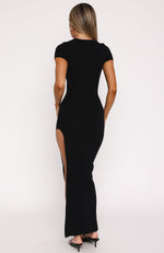 Stand By Your Side Maxi Dress Black