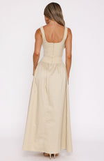 Summer Delight Maxi Dress Stone