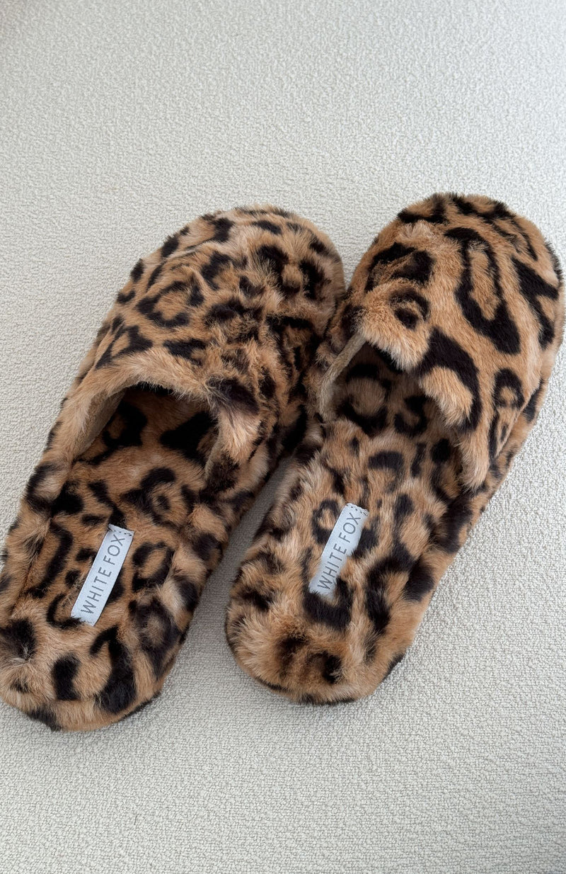 Carly Slippers Leopard