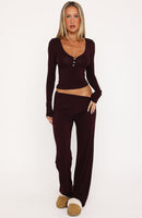 Dreamy Pyjama Pants Plum