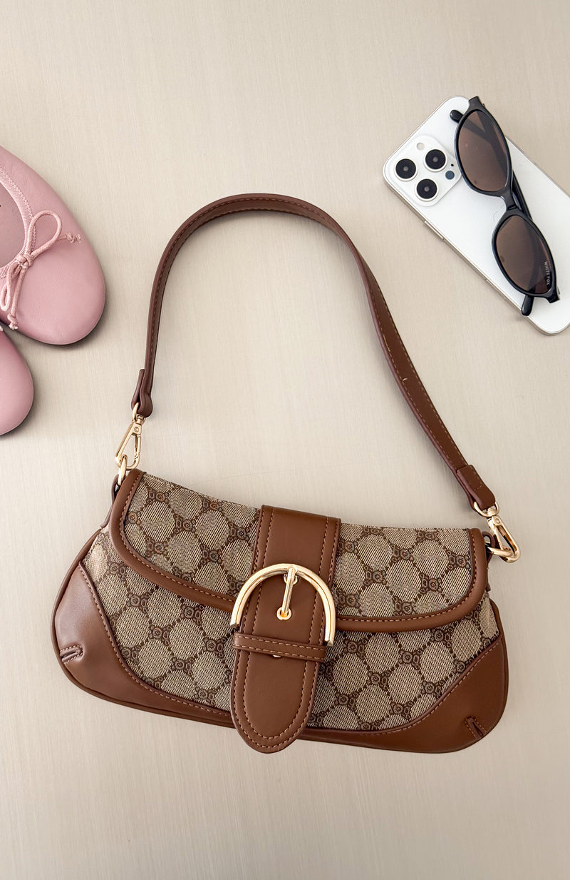 Harriet Shoulder Bag Light Brown