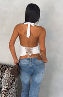 Hidden Tempo Bustier White