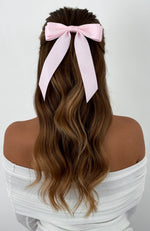 Sweet Serenity Bow Hair Clip Pink