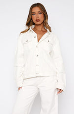 Back Street Denim Jacket Off White