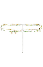 Hanalei Body Chain Green/Gold