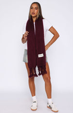 Alaska Scarf Plum