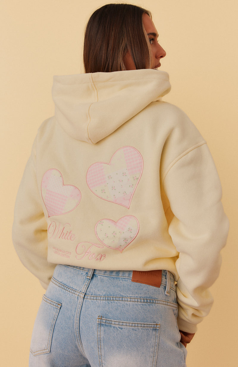 On Cloud Nineteen Kourtney Oversized Hoodie Lemon