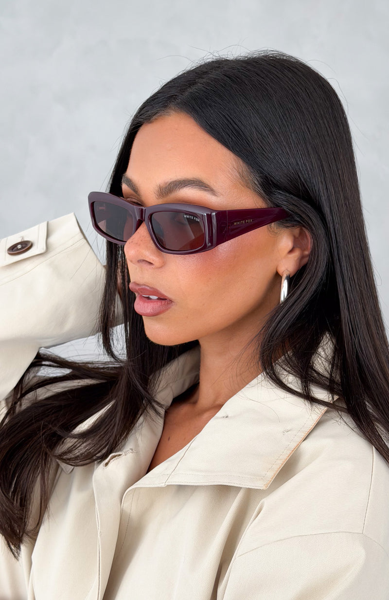 Otis Sunglasses Burgundy