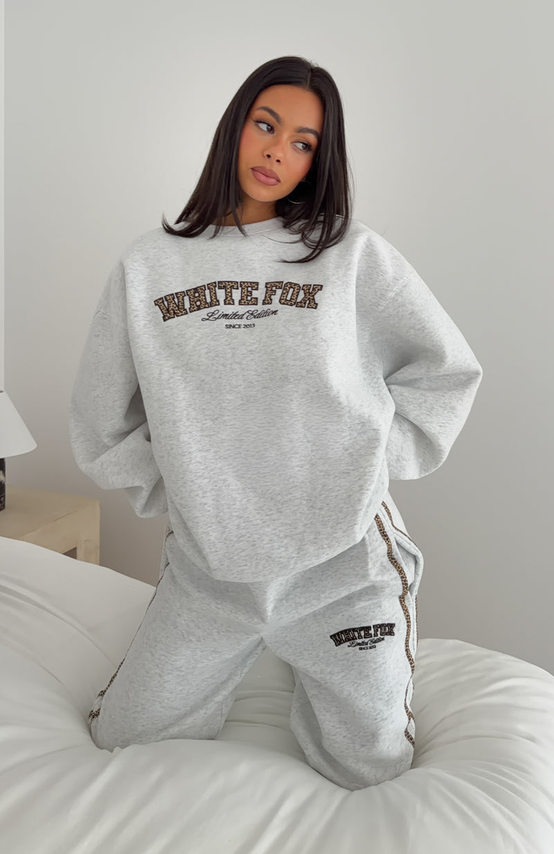 Perfect Harmony Oversized Sweater Grey Marle