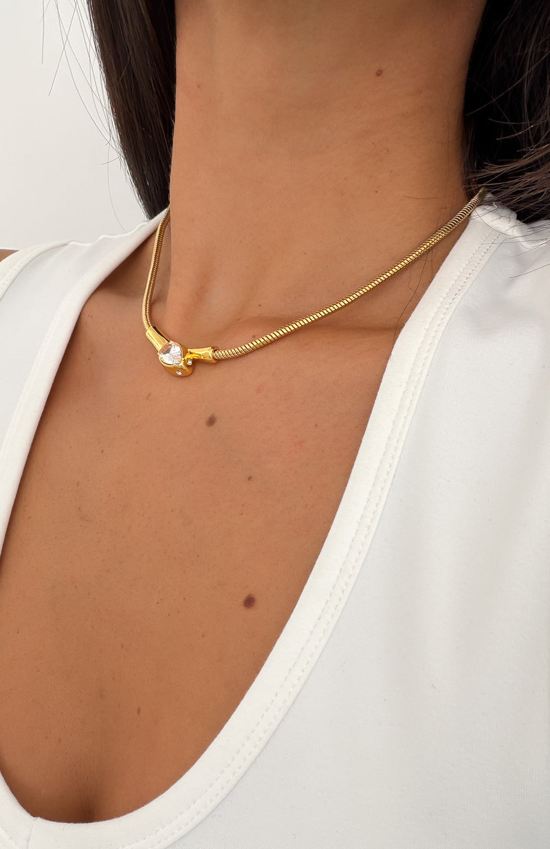 Perla Necklace Gold
