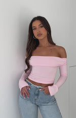 Don't Stop Movin' Top Baby Pink - White Fox Boutique Tops - Xs - Shop with Afterpay