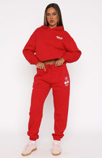 Love Of My Life Sweatpants Red