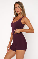 Balance Sports Crop Plum