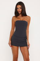 Stay Curious Playsuit Charcoal