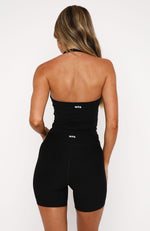 Body Pump Crop Black