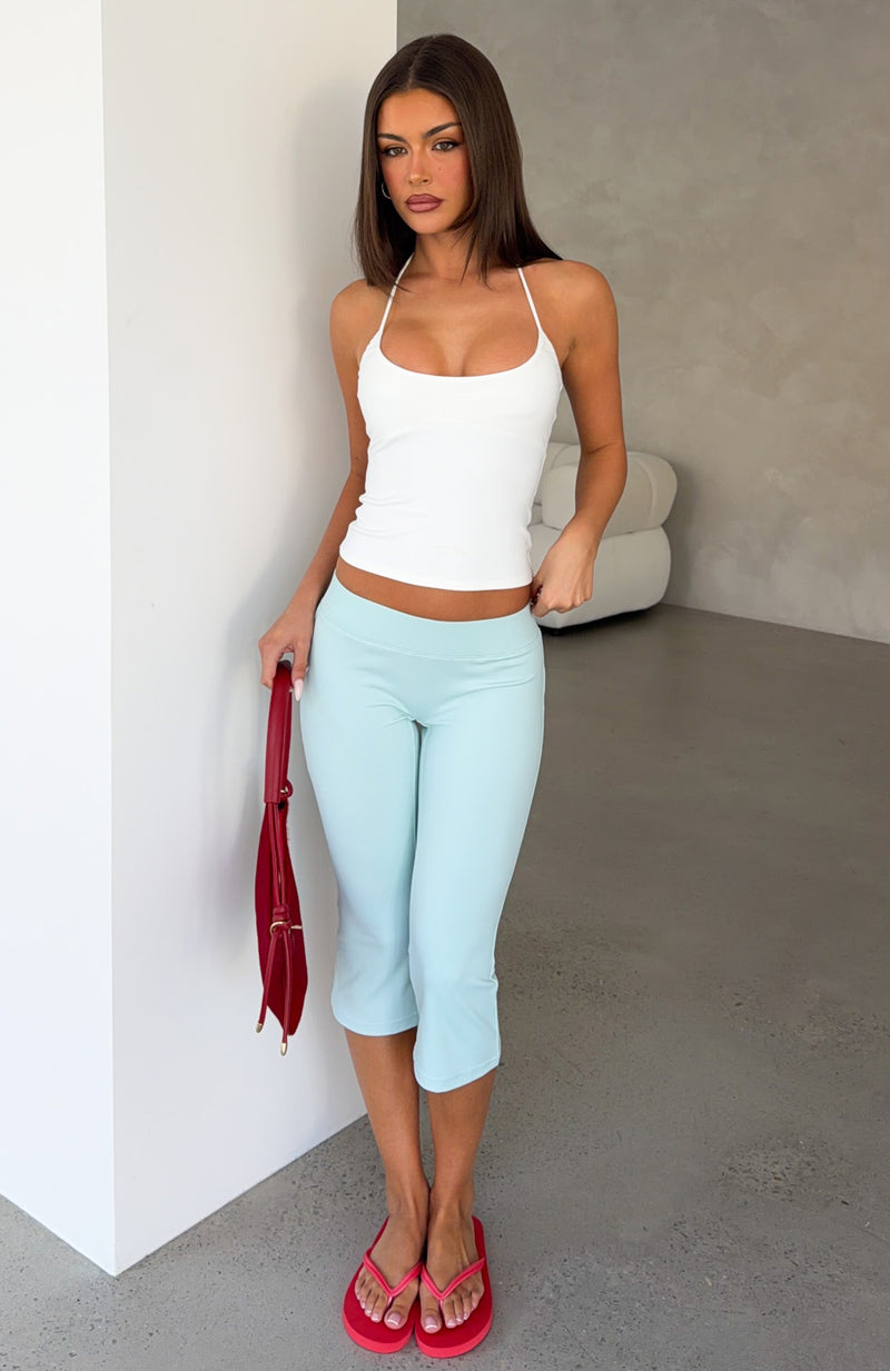 Take The Opportunity Capri Pants Baby Blue