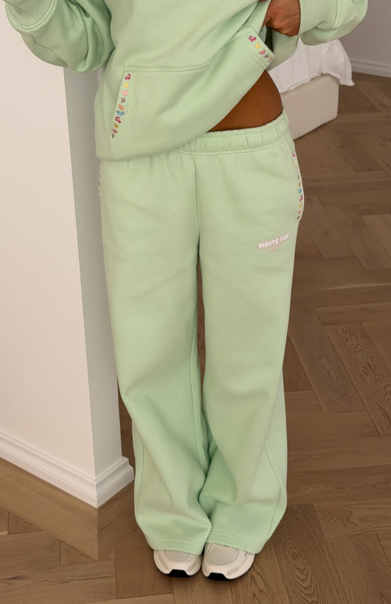 Vol. 2 Wide Leg Sweatpants Mint