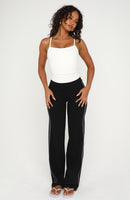 Almost Ready Straight Leg Pants Black