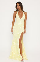 Always Yours Maxi Dress Lemon