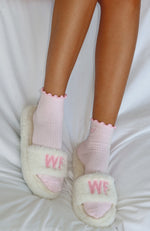 Ana Slipper Cream/Baby Pink