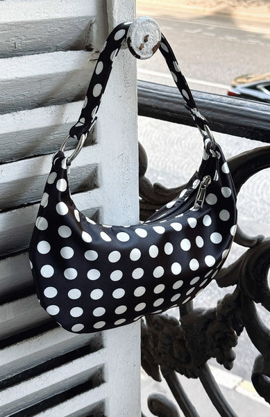 HTH ￼dot pattern shoulder bag Hendrix Shoulder, Black