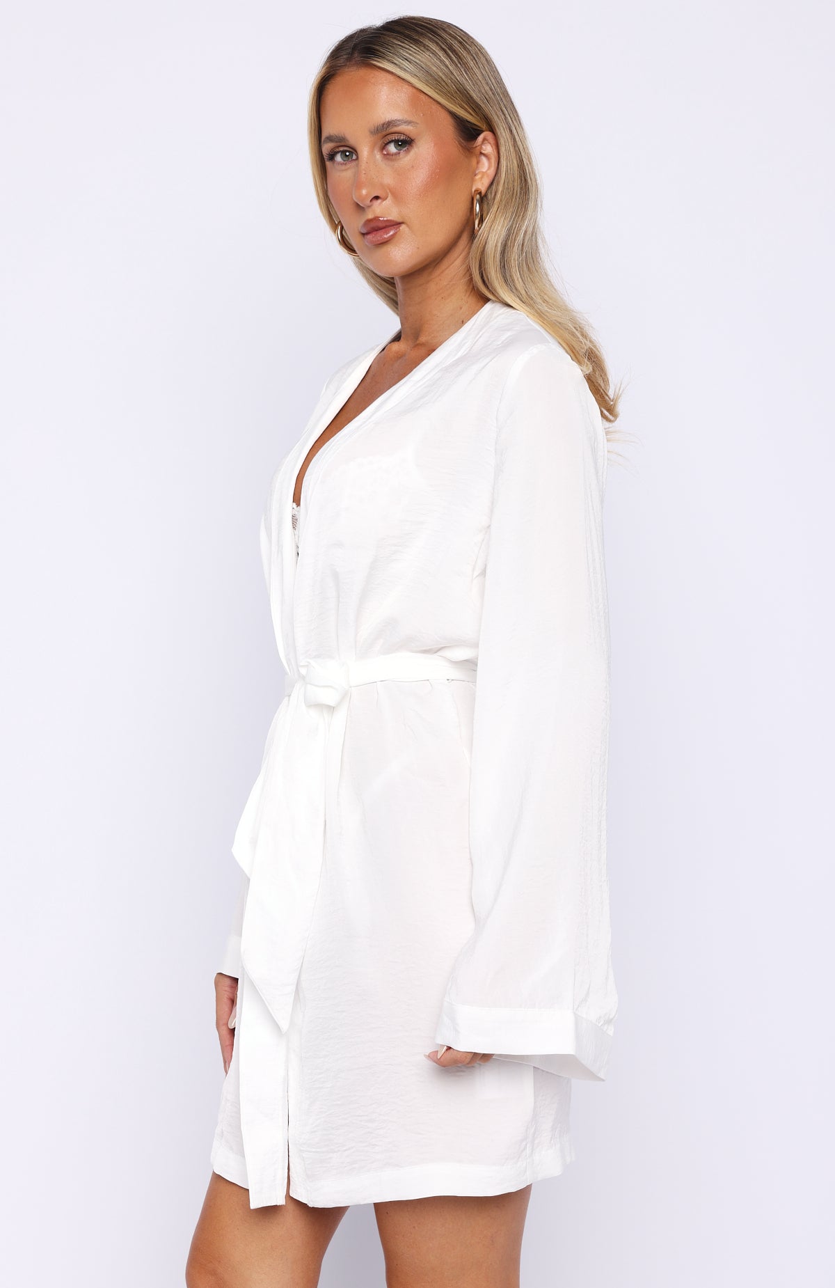 Bridal Party Robe White | White Fox Boutique