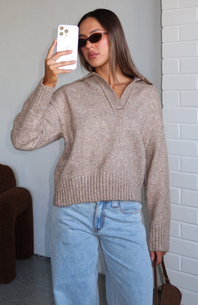 Chrissy Knit Sweater Sand