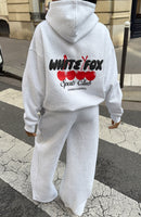 Club 14 Cassie Boxy Hoodie Grey Marle