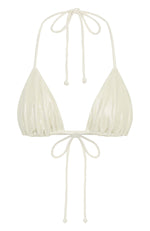 Coastal Calm Bikini Top Pearl