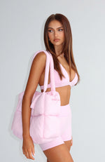 Malik Puffer Shoulder Bag Marshmallow