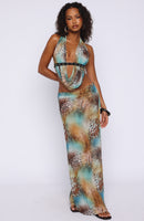 Sunday Strolls Maxi Skirt Saltwater