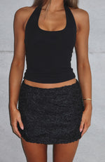 Do What I'm Told Mini Skirt Black
