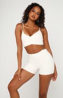 Energy Surge Sports Bra Cream