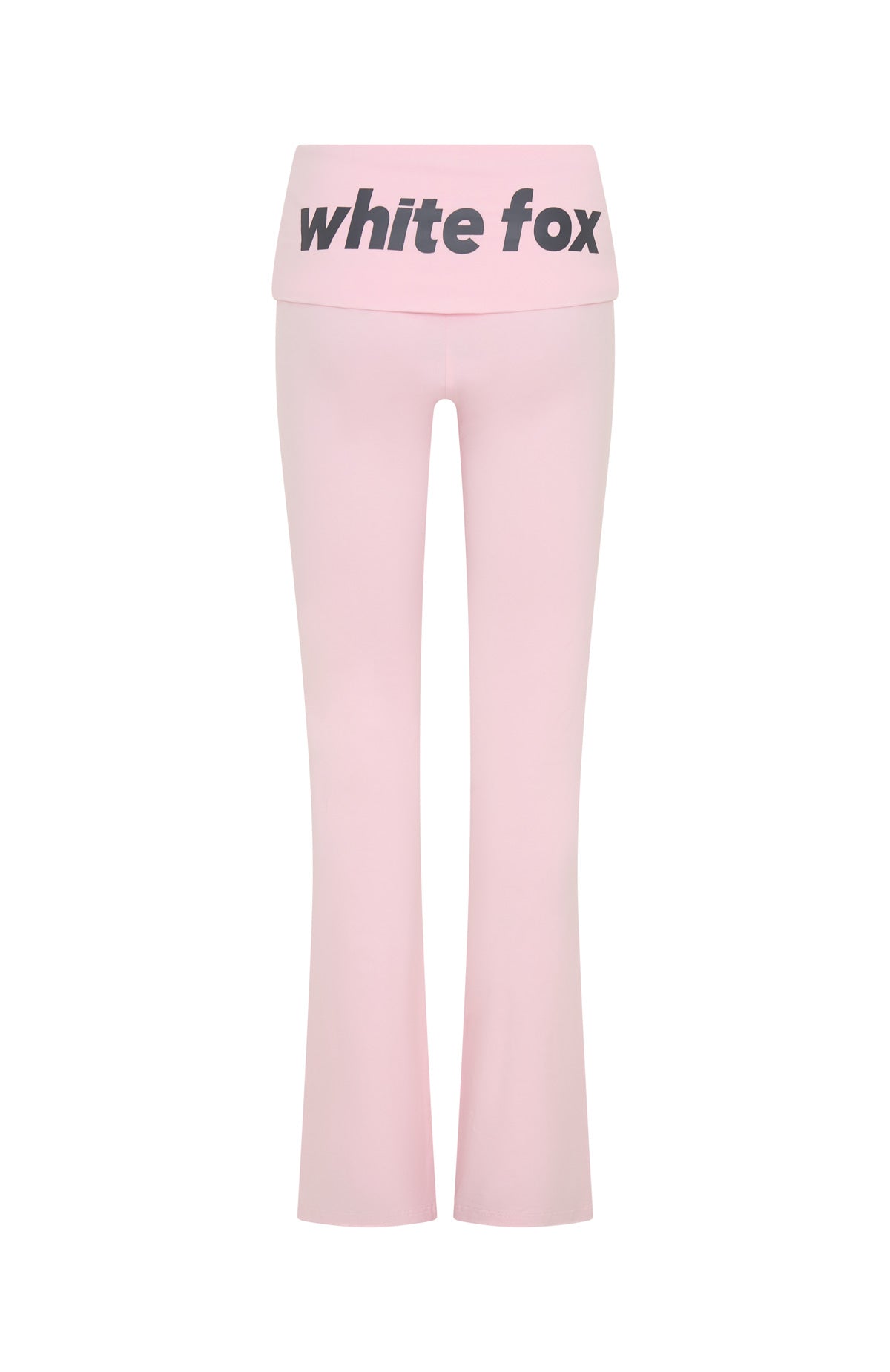 From The Archives Gigi Fold Over Flare Pants Pink | White Fox Boutique