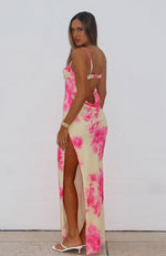 Give Me The World Maxi Dress Rosewater Blush