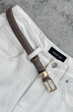 Hudson Belt Stone/Gold