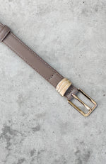 Hudson Belt Stone/Gold