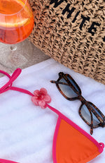 Josephine Hair Clip Hot Pink