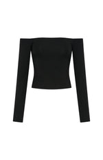 Mad For You Long Sleeve Top Black